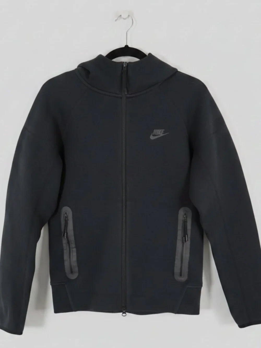Nike Tech Fleece Windrunner Full-Zip Hoodie Triple Black FB7921-010 Men's Small